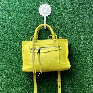 Rebecca Minkoff chartreuse purse